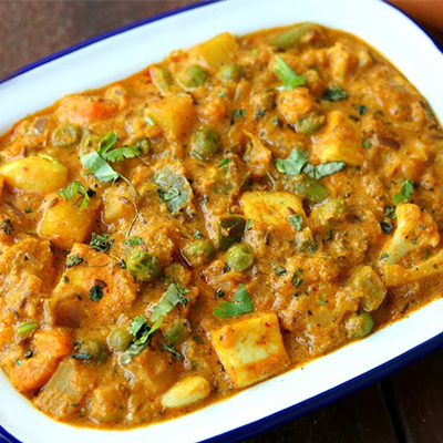 "Mixed Veg Curry (Green Bawarchi Restaurant) - Click here to View more details about this Product
